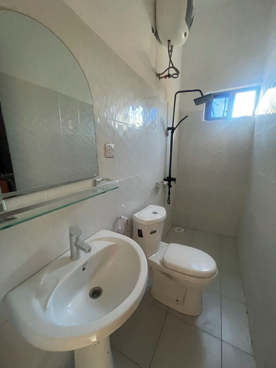 Family Studio Suite, Ocean View | Bathroom | Shower, slippers, bidet, towels