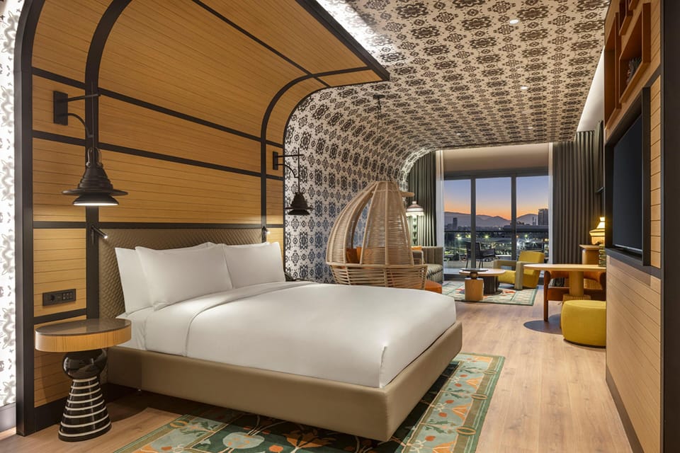 Junior Suite, 1 King Bed, Terrace | Minibar, in-room safe, desk, soundproofing