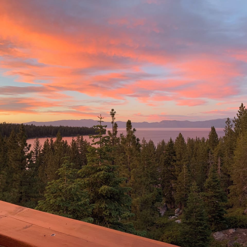 Sunset on the Deck