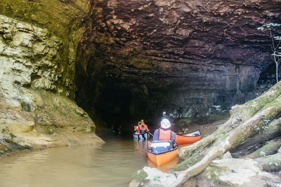 Kayaking Caves Lake Guntersville