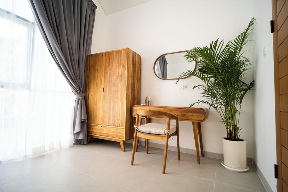 Deluxe Villa, Pool View | In-room safe, desk, laptop workspace, free WiFi