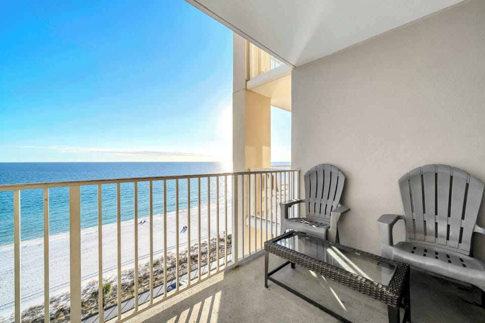 Have Your Morning Coffee or an Evening Cocktail, Watch the Waves Roll In