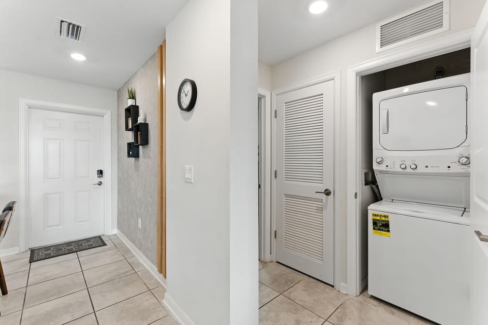 Laundry closet