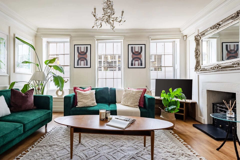 The living area