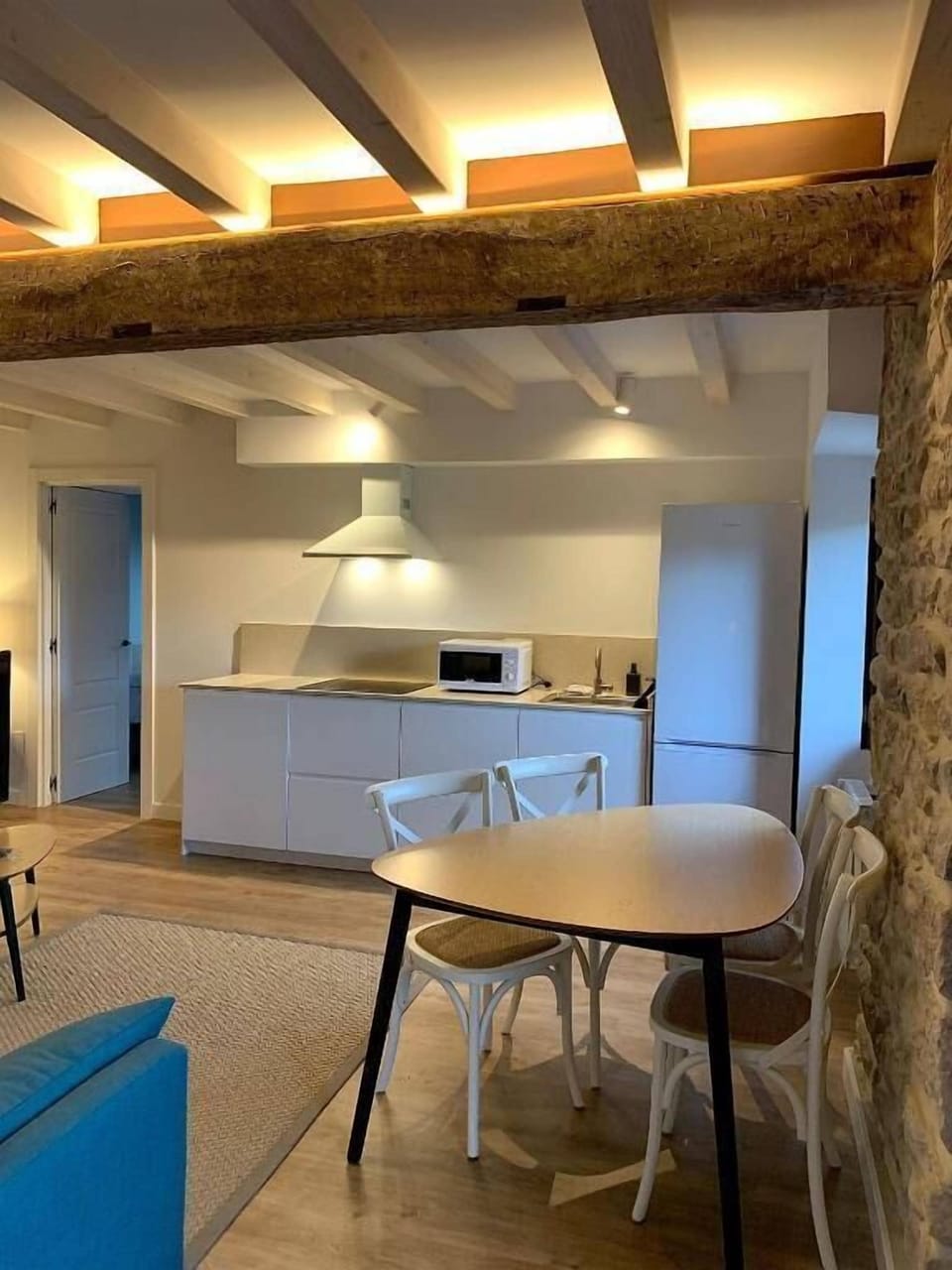 Family Apartment | Private kitchen | Fridge, microwave