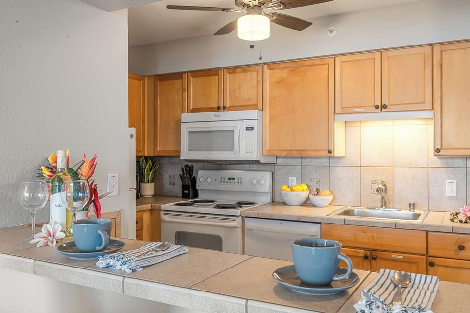 Functional kitchen to prepare your meal