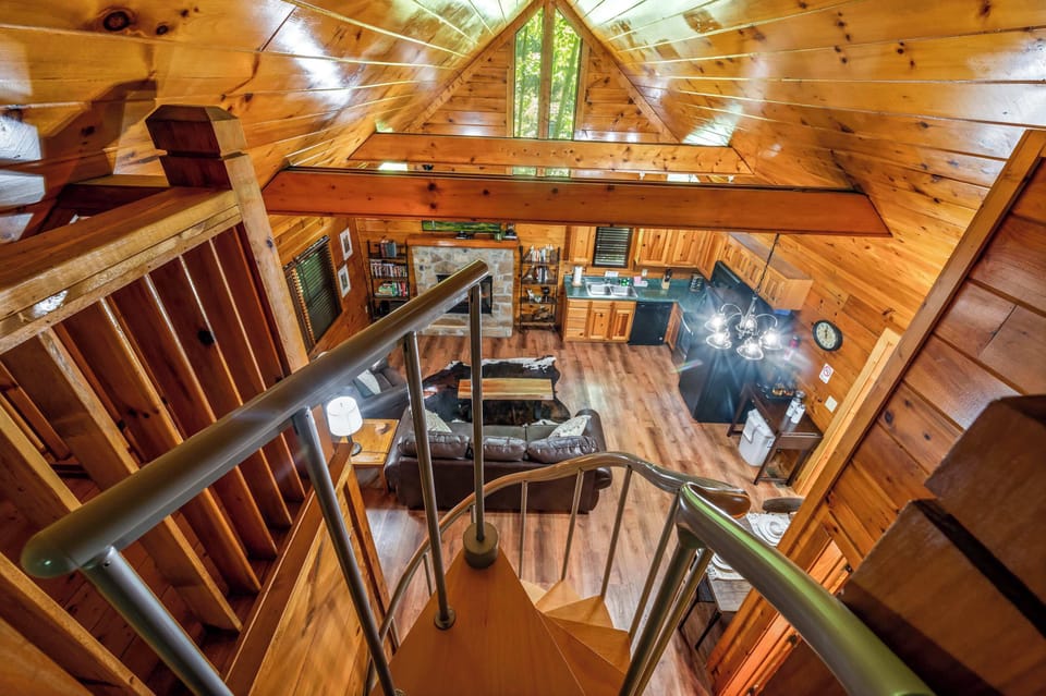 Loft bedroom stairs