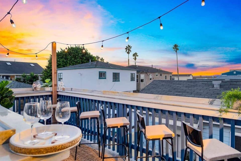 Outdoor seating area perfect for gatherings