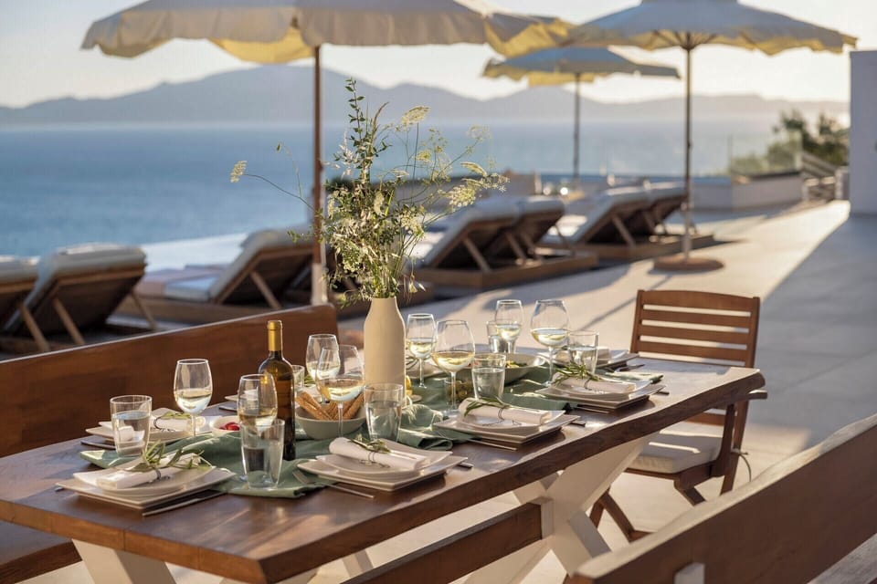 Every meal at Amiddalia is accompanied by this view.