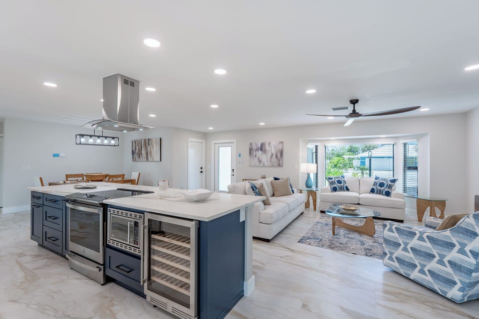 Open Concept layout.