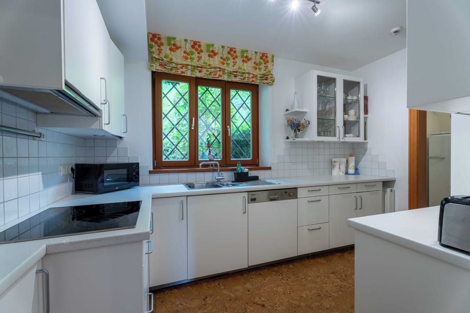 Comfort House, Lake View | Private kitchen | Electric kettle, highchair