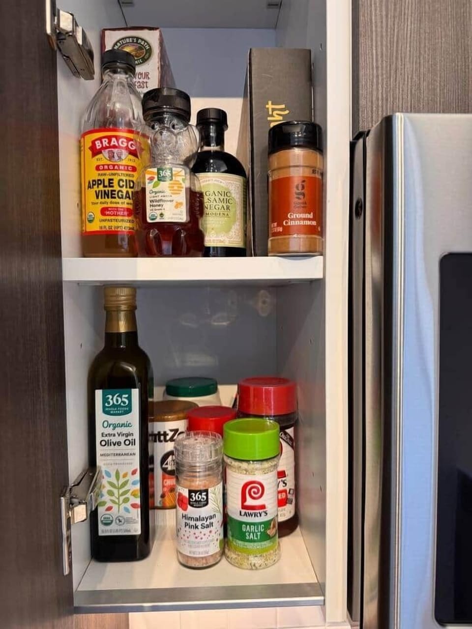 Turkey kitchen with pantry staples like oils & spices are already stocked.