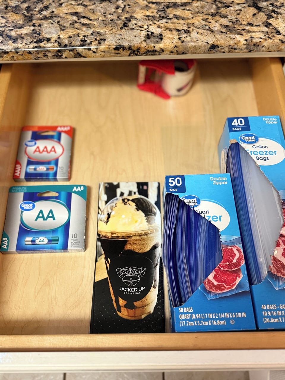 Ziploc Bags/Batteries