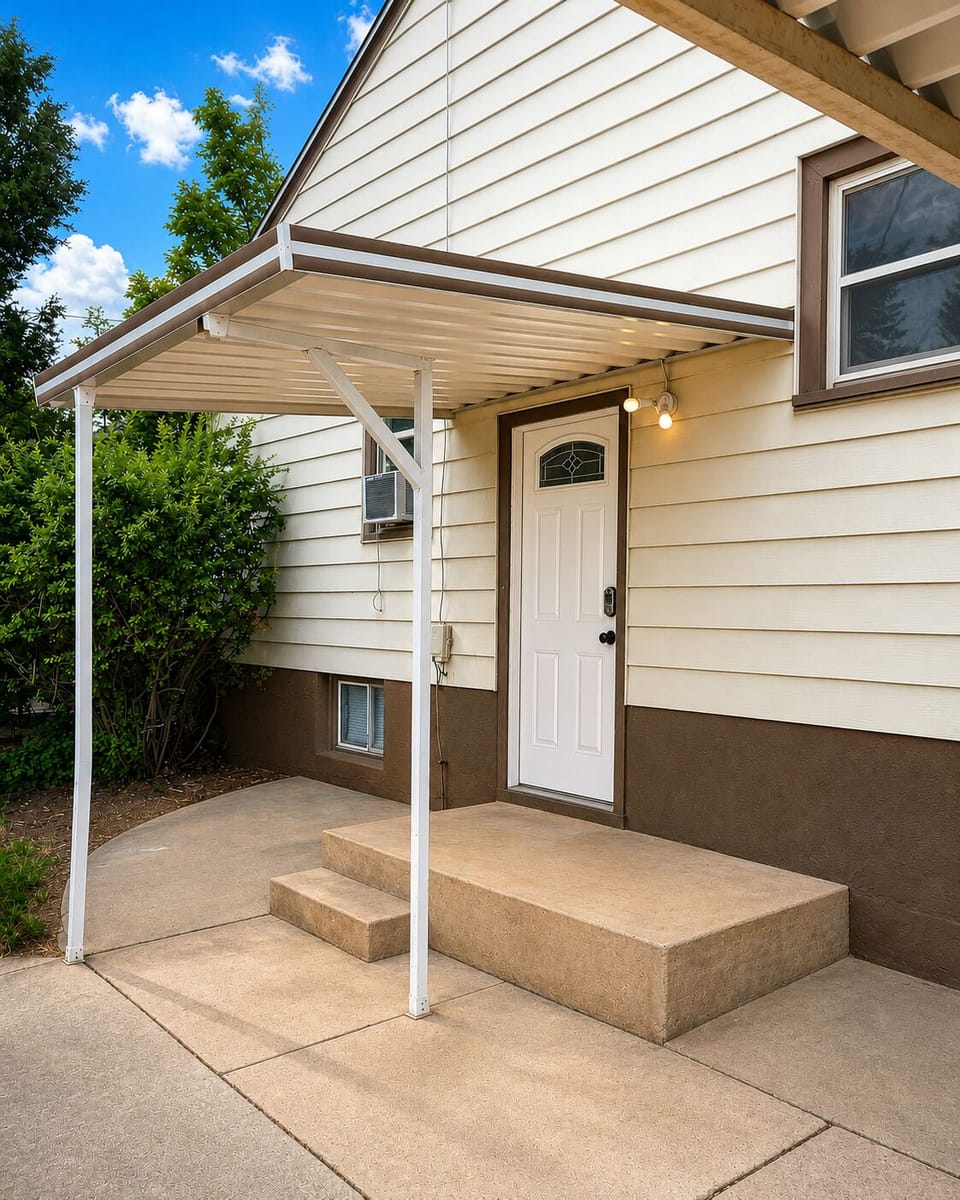 Private entrance with self check-in