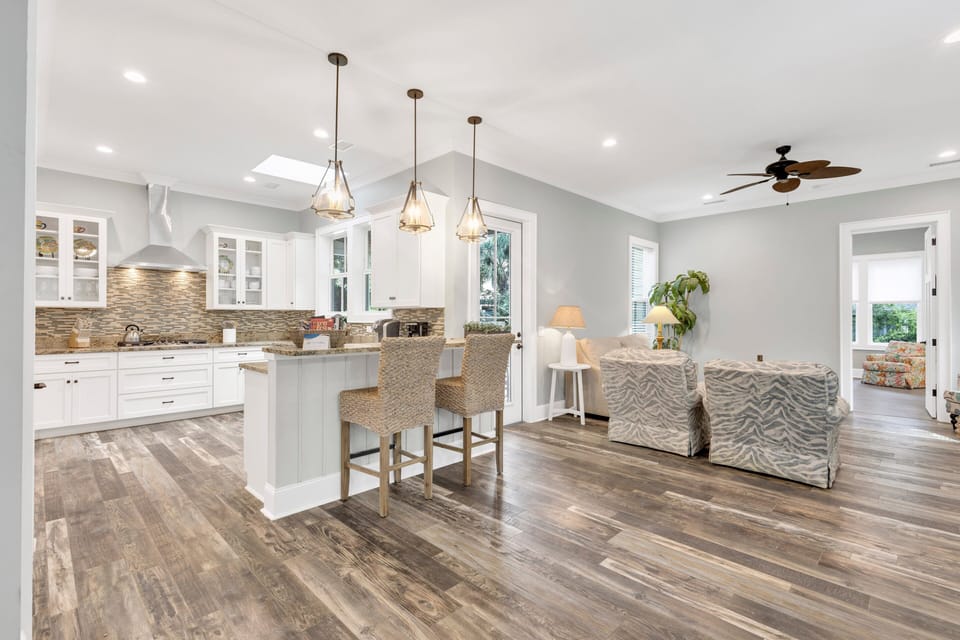 Immerse yourself in the Southern charm of indoor-outdoor living with modern amenities and spacious interiors
