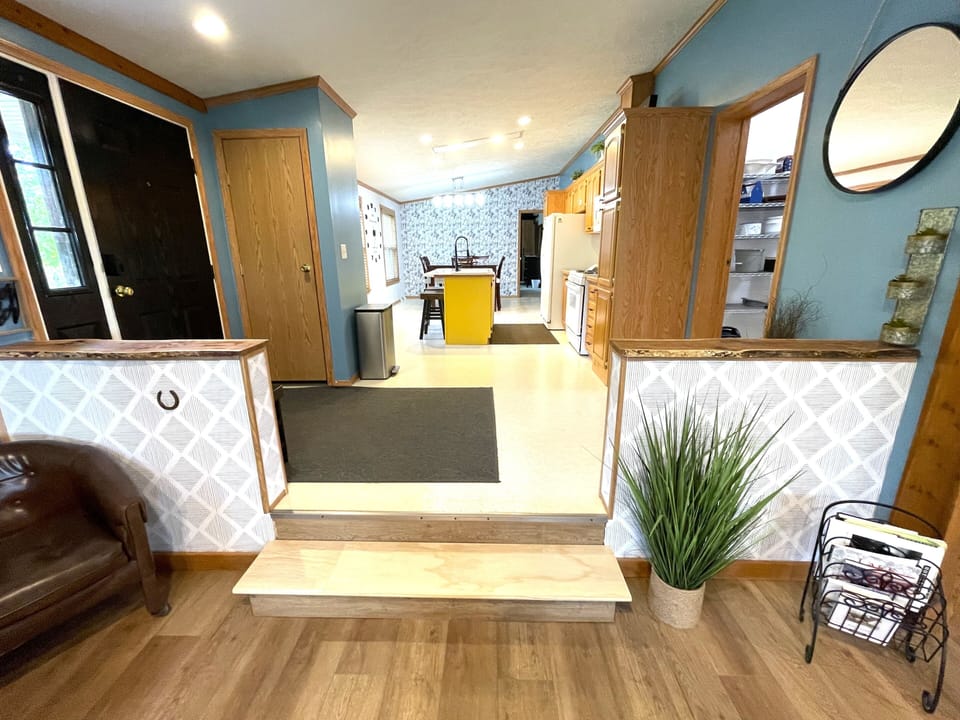 Living Room Adjacent to Kitchen