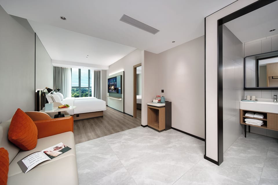 Family Triple Room, City View | View from room