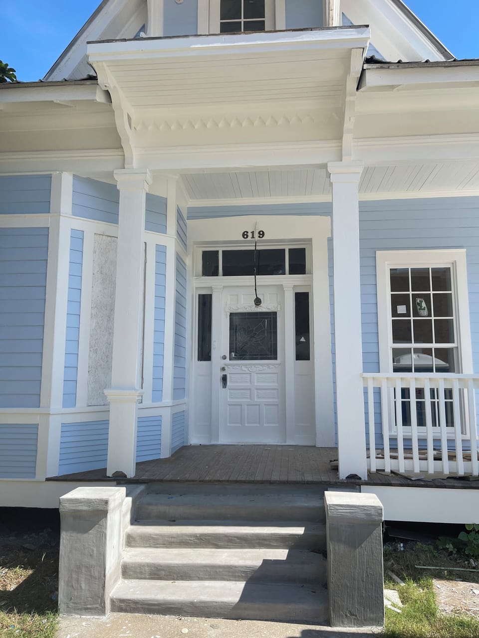 Exterior detail