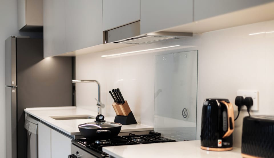 Luxury Apartment, Patio | Private kitchenette