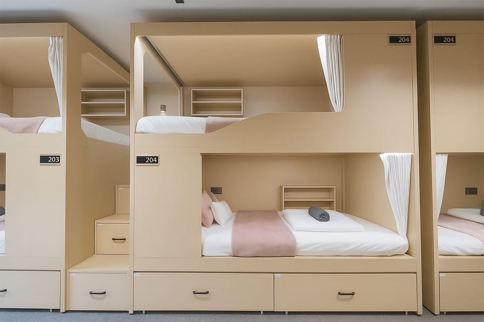 Comfort Shared Dormitory | WiFi (free), bed sheets