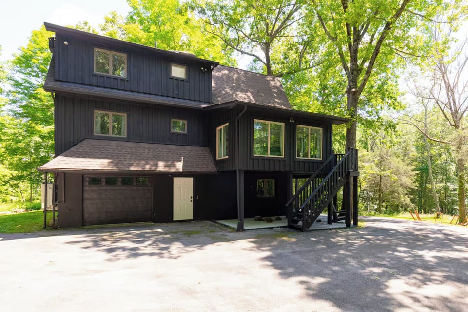 Enter the home through the garage door and into the laundry room