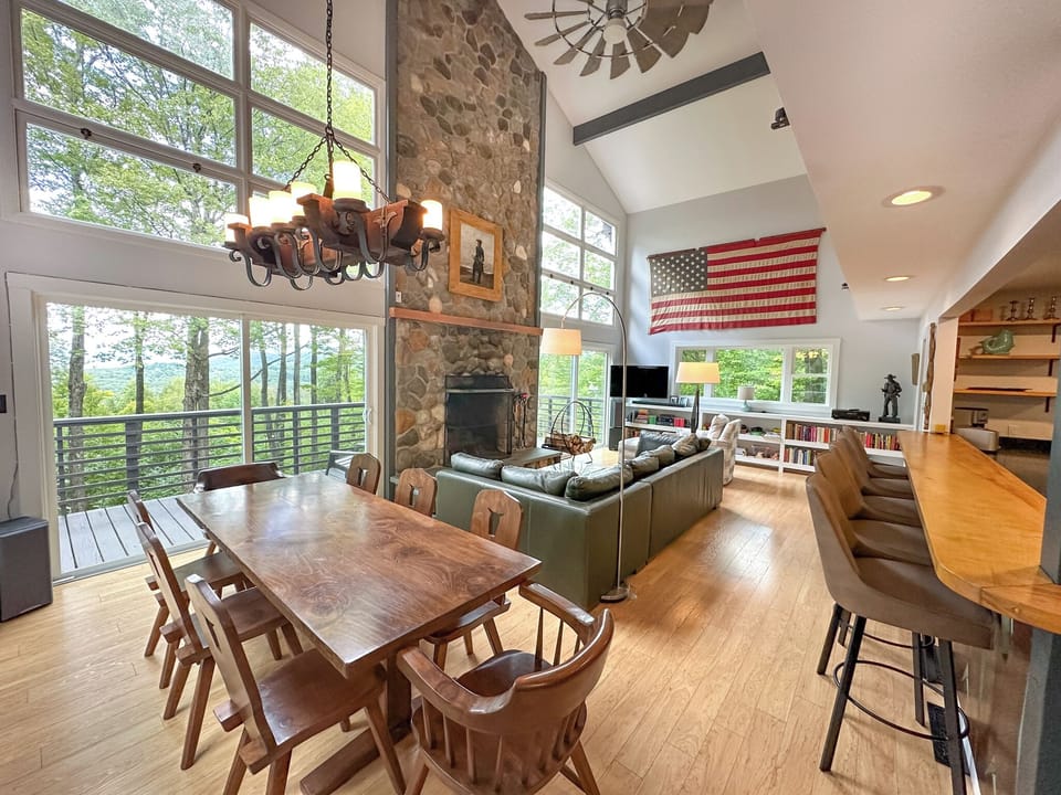 Main Living and Dining Area