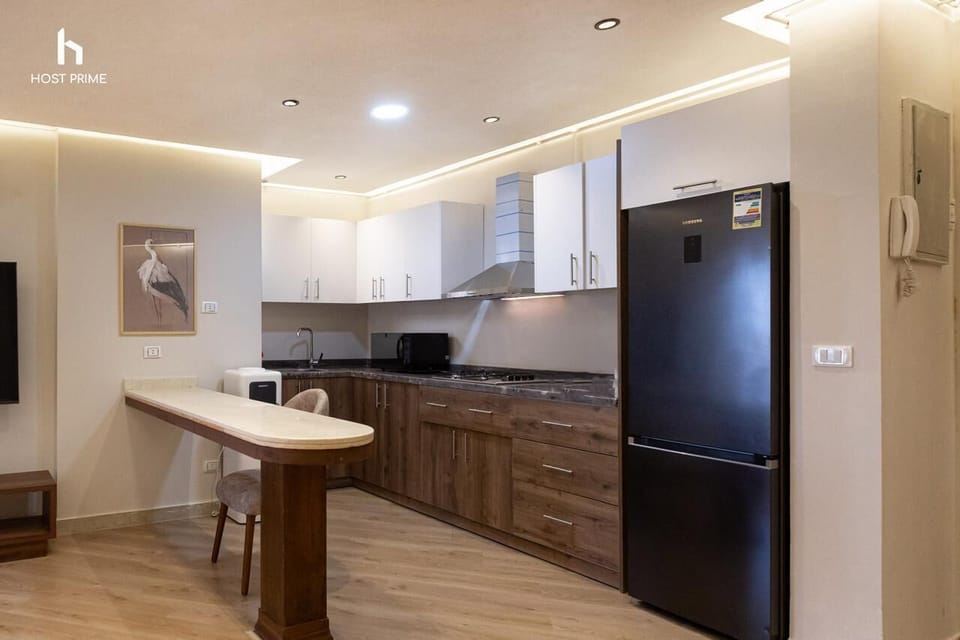 Apartment, Air conditioning, Garden View | Private kitchen | Coffee/tea maker