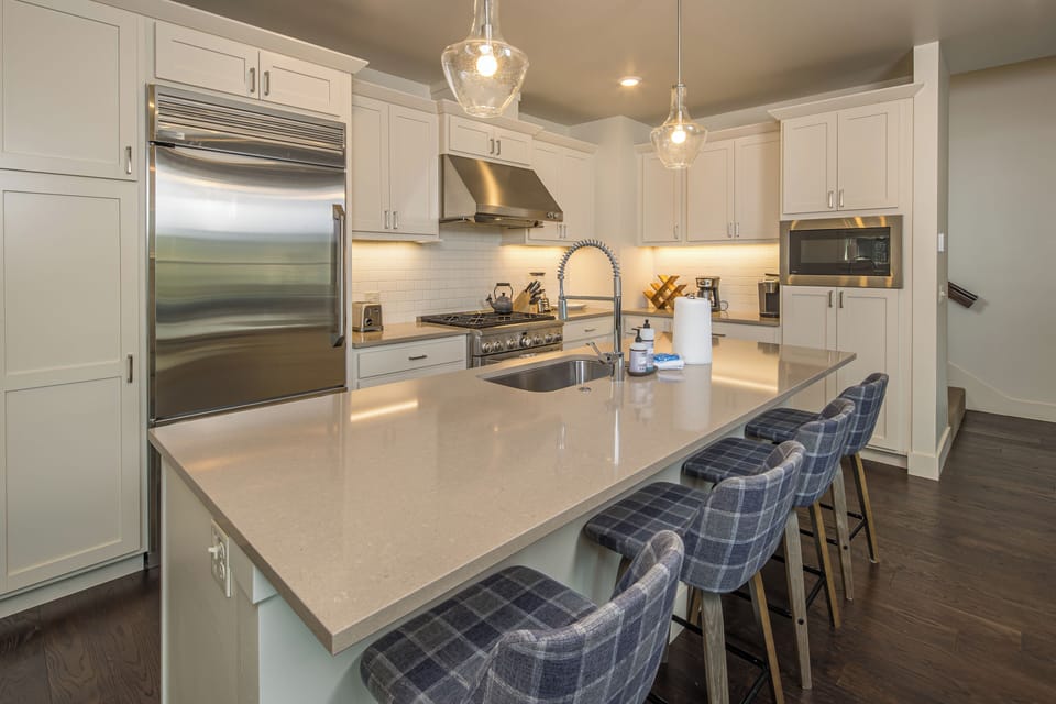 Open Concept Kitchen for family cookouts | Main Level