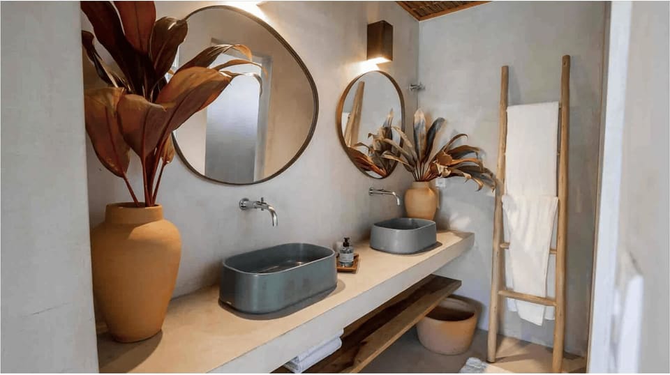 Luxury House, Sea View | Shared bathroom