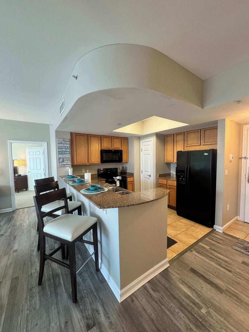 Fully equipped kitchen