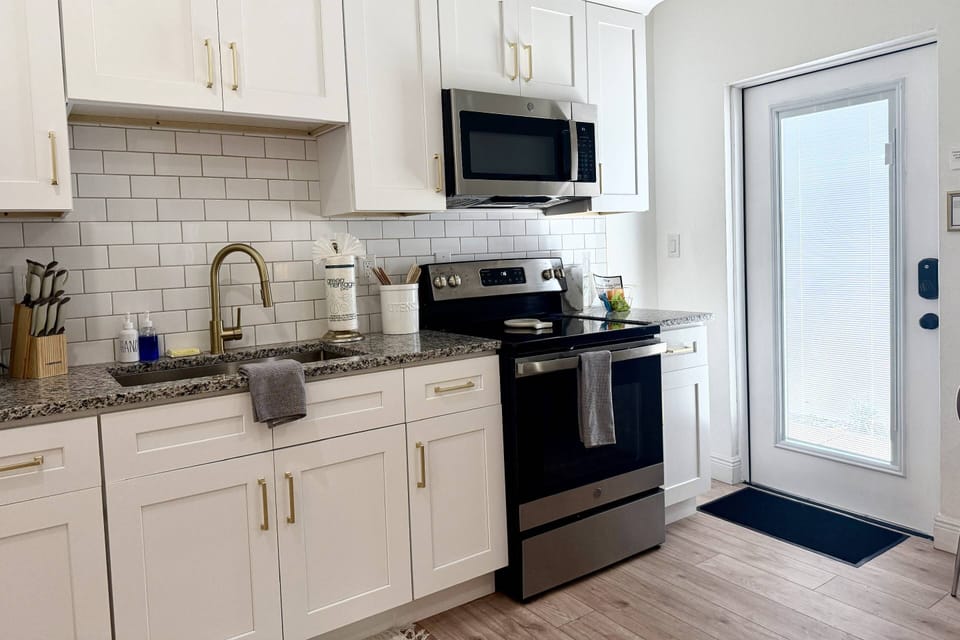 Private entrance—easy access