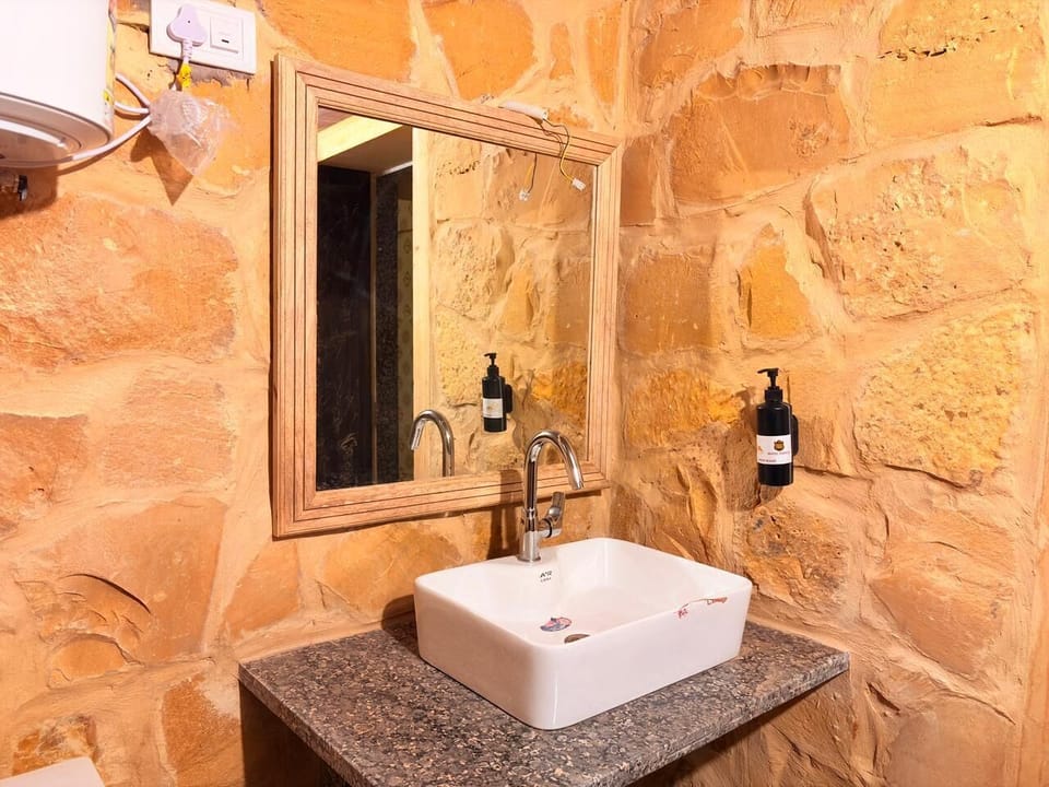 Towels, soap
