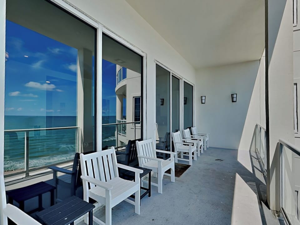 Private Balcony with Water Views
