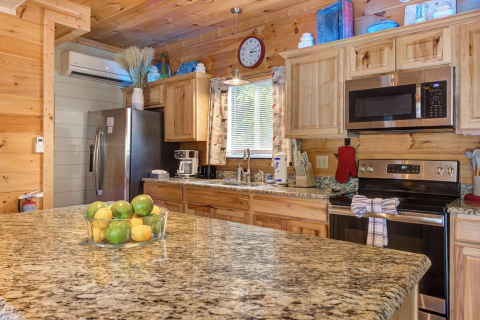 Maple Valley Farm House's fully-equipped kitchen