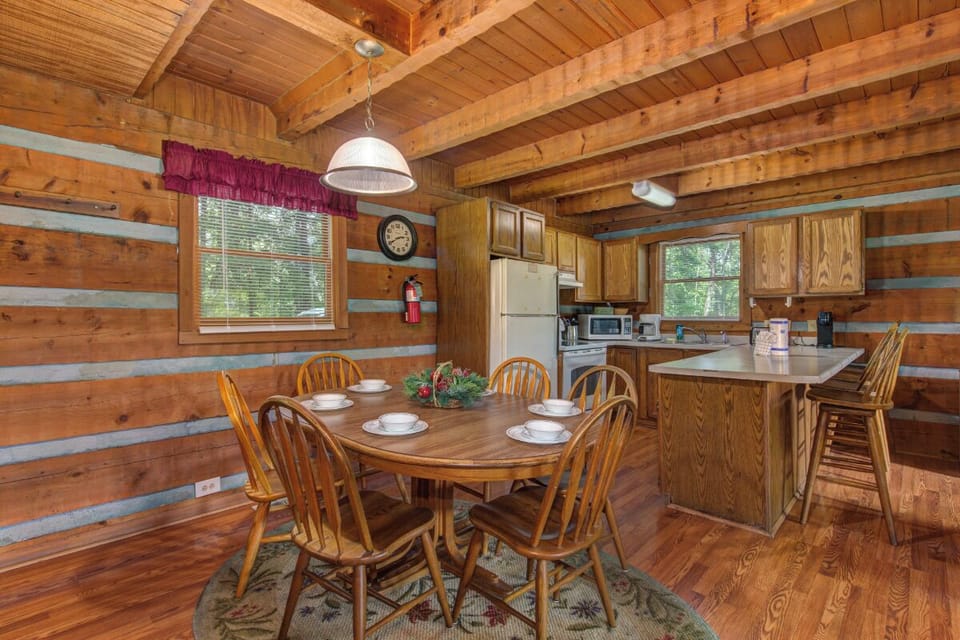Paradise's inviting dining area