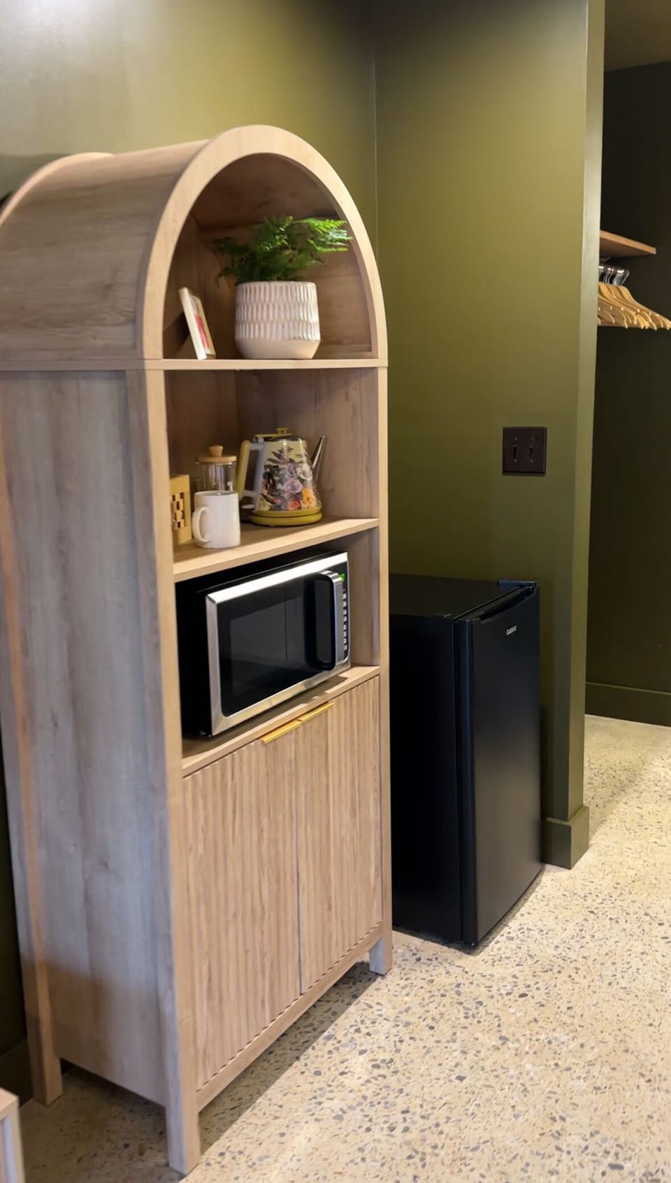 Coffee + tea station