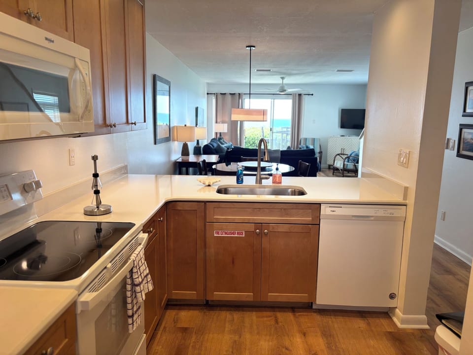 Renovated kitchen