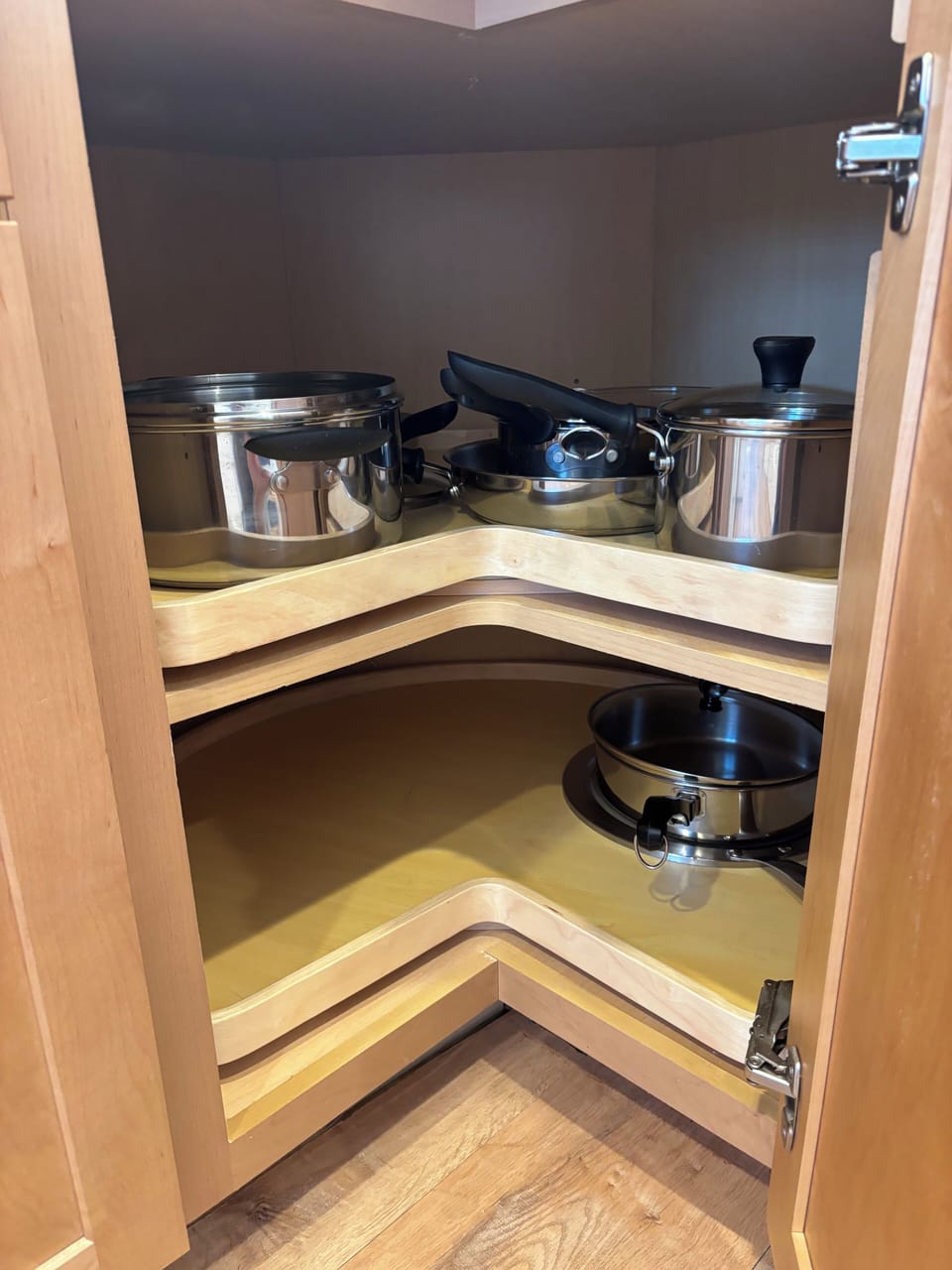 Fully stocked kitchen