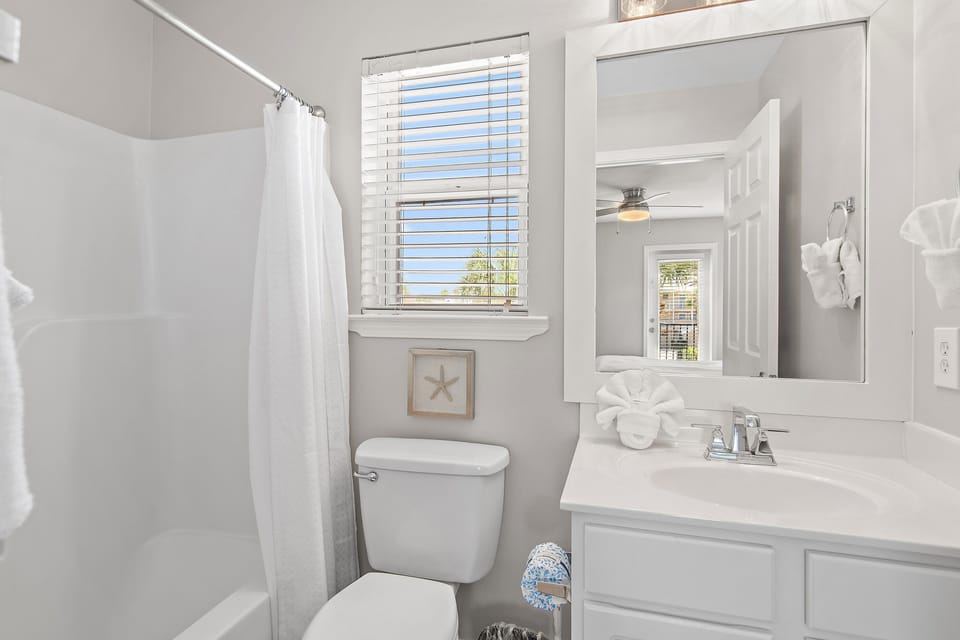 Attached bathroom