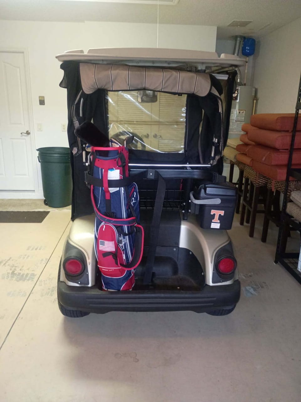 Park your golf cart right inside the oversized garage and get ready for tee time. With ample space and convenient storage, you'll have everything you need for your next round.