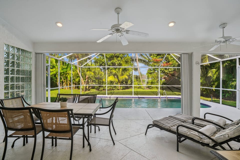 tranquil views and outdoor lounging