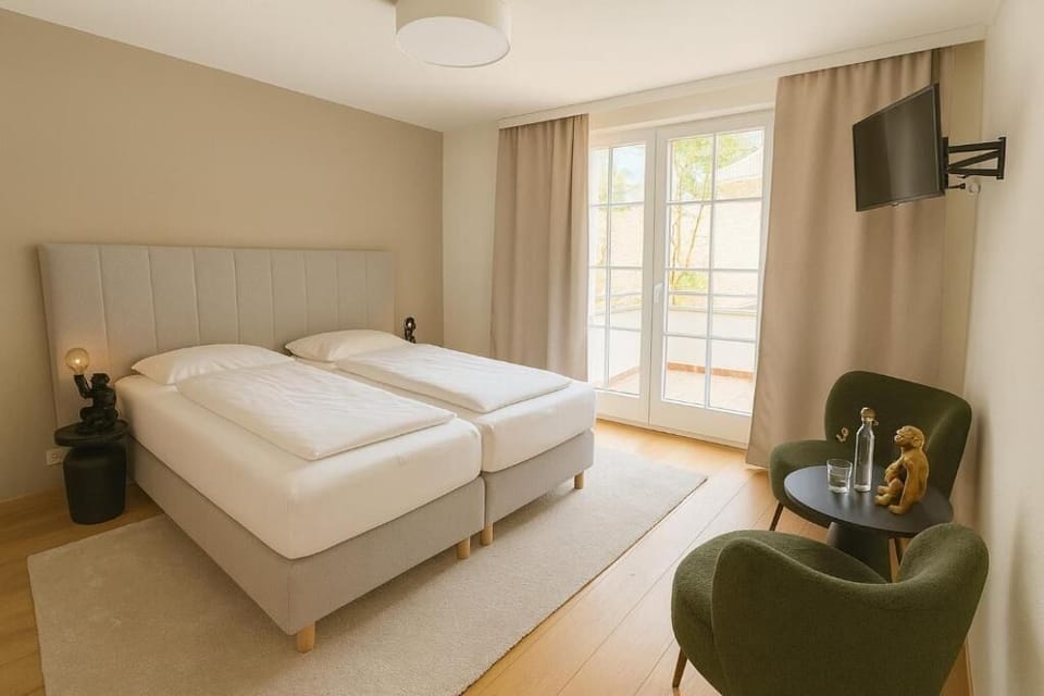 Deluxe Double or Twin Room, Housekeeping, Courtyard View | Free WiFi