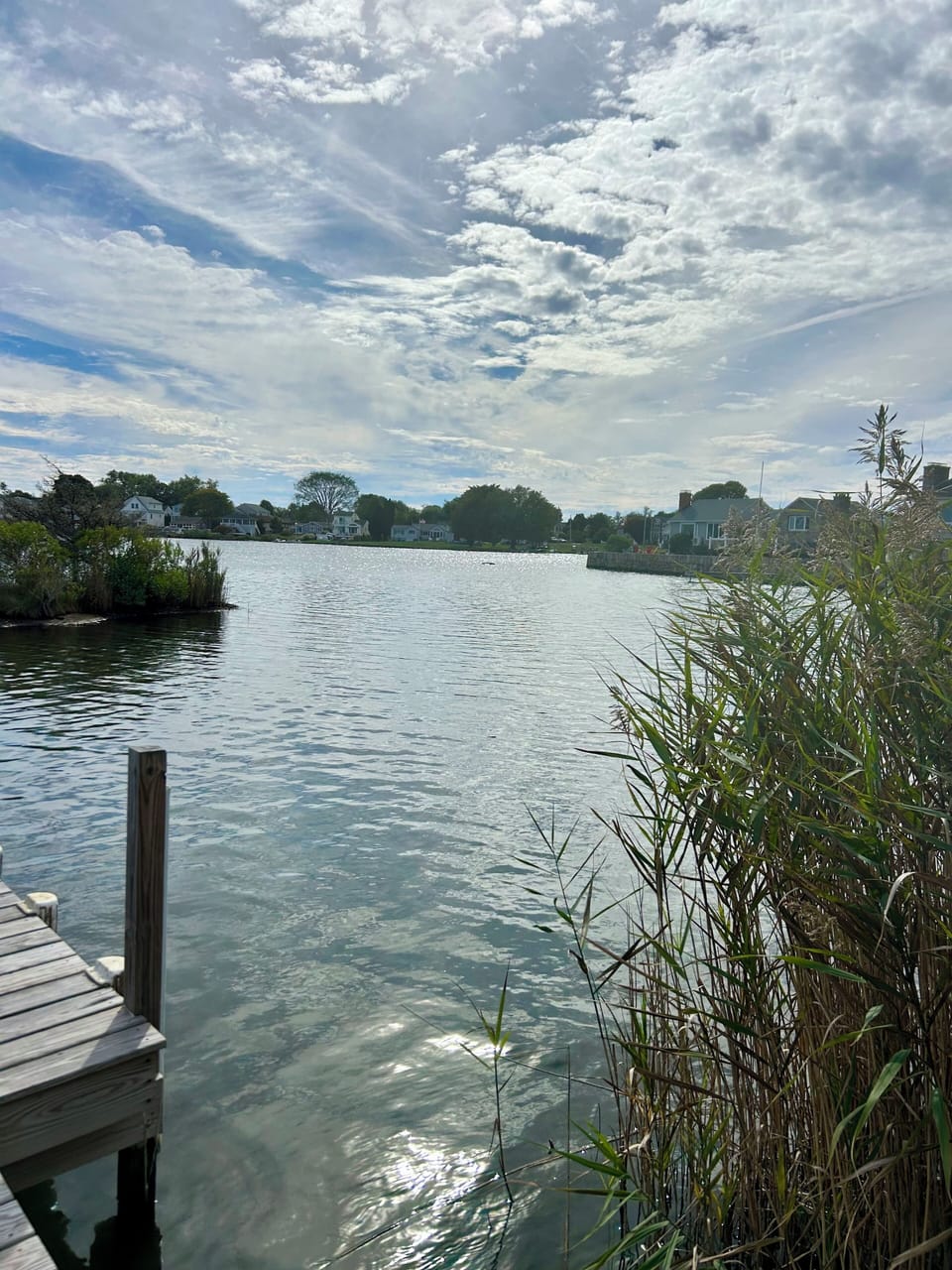 Water views from the dock!