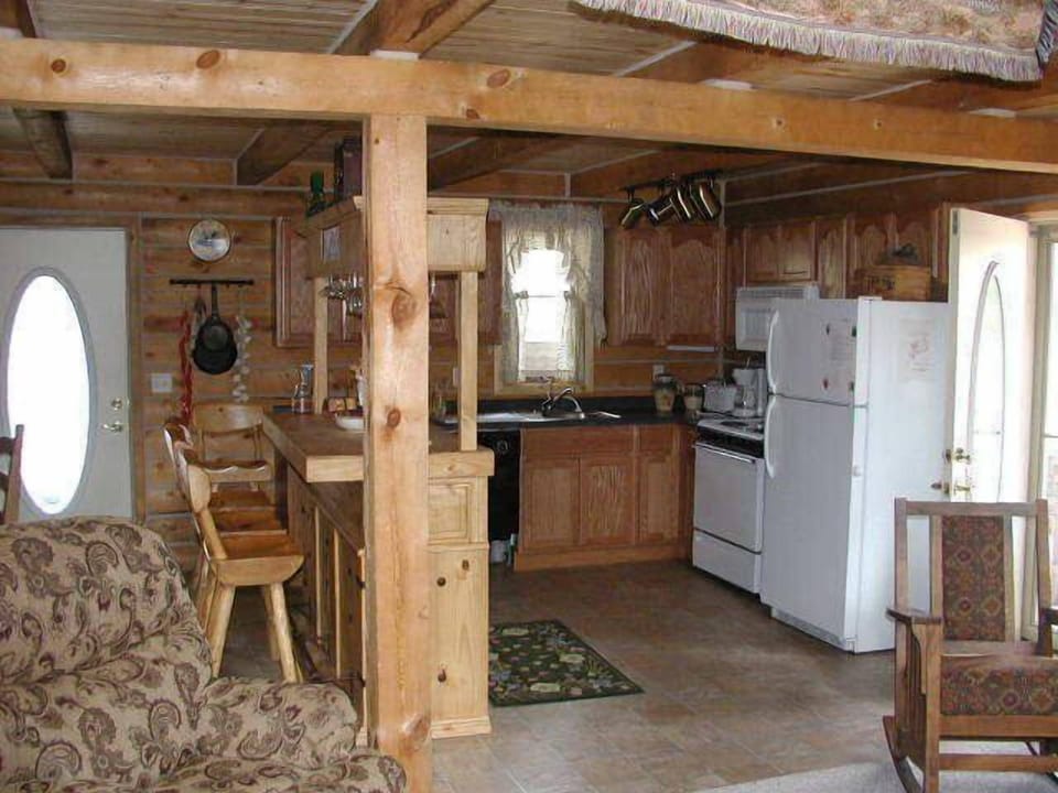 Premier Cabin (Desperado) | Private kitchen | Fridge, microwave, stovetop, dishwasher