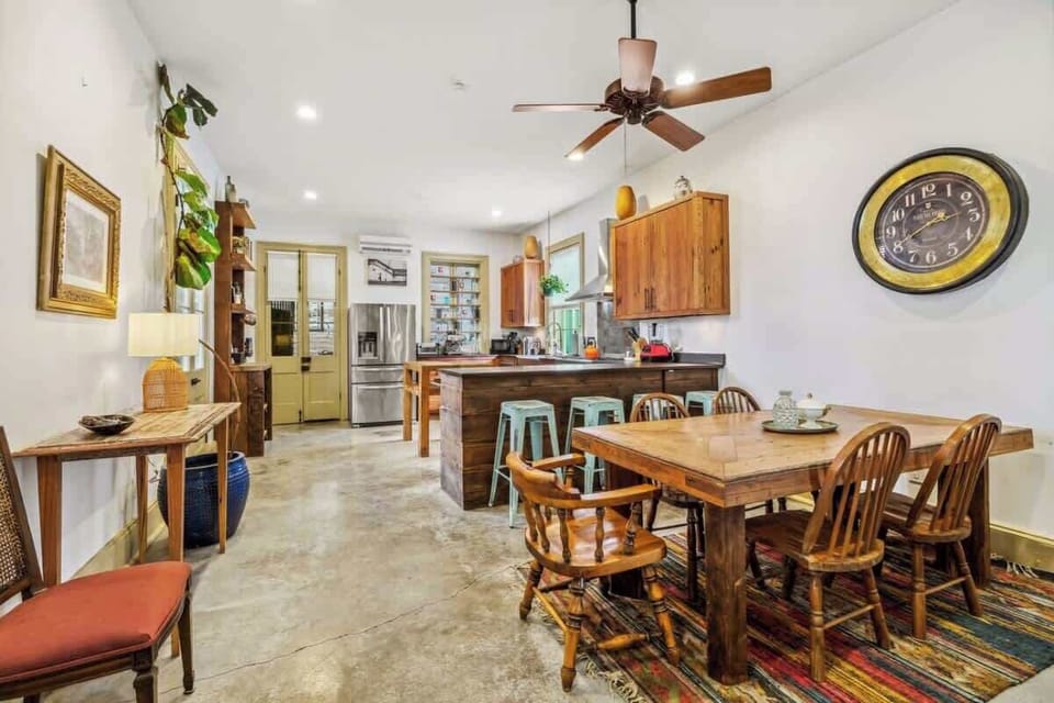 Open Kitchen and Dining Area