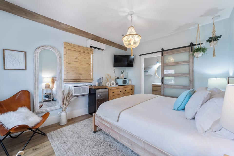 Standard Room | Memory foam beds, soundproofing, iron/ironing board, free WiFi