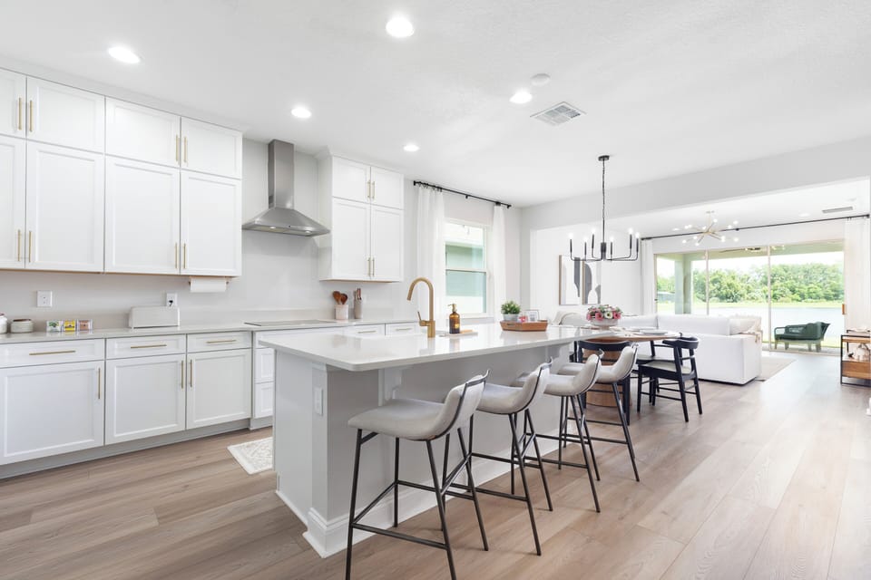 Kitchen and bar seating