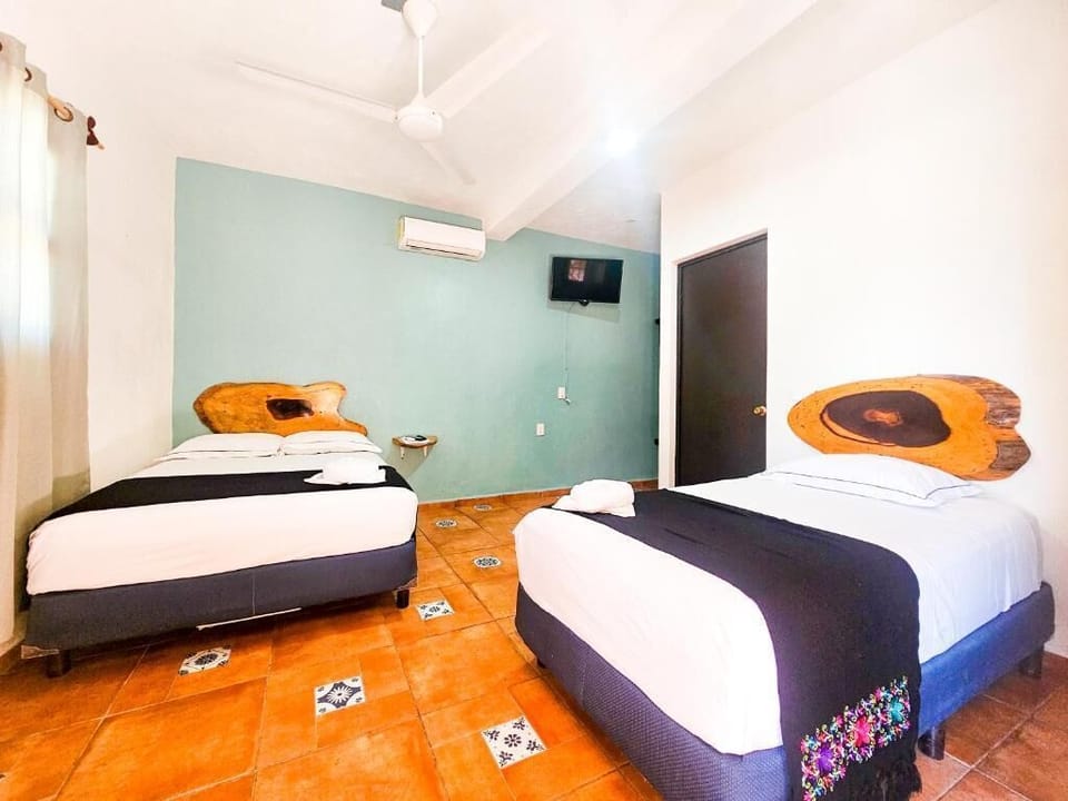 Basic Double Room, Courtyard View | Free WiFi, bed sheets