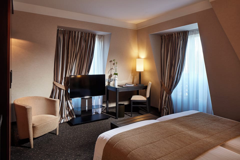 Premium bedding, minibar, in-room safe, individually decorated