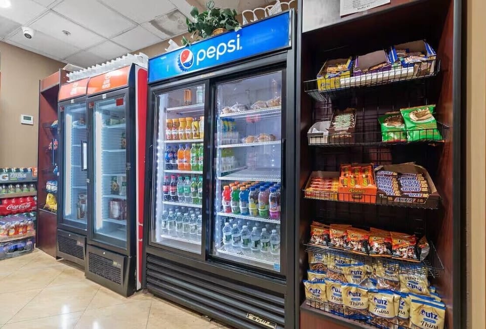 Mini Market with Drinks and Snacks